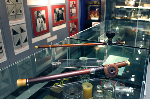 Opium pipes from the HK Police Museum collection